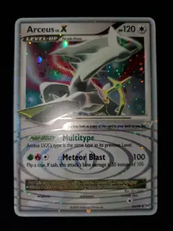Arceus Lv.X 95/99 Holo Pokemon TCG Platinum Arceus Card LP-NM Lightly Played - Image 2