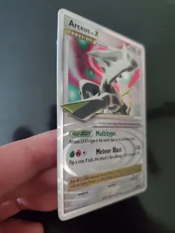 Arceus Lv.X 95/99 Holo Pokemon TCG Platinum Arceus Card LP-NM Lightly Played - Image 3