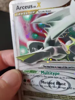 Arceus Lv.X 95/99 Holo Pokemon TCG Platinum Arceus Card LP-NM Lightly Played - Image 5