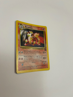 Arcanine 2000 Pokemon TCG card Black Star Promo League #6 - Image 2