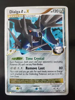 Dialga G Lv.X 122/127 SP Team Galactic Holo Pokemon TCG Platinum Card Near Mint - Image 1