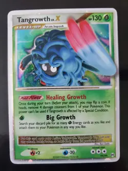 Tangrowth Lv.X 99/99 Holo Pokemon TCG Platinum Arceus Card NM Near Mint - Image 1