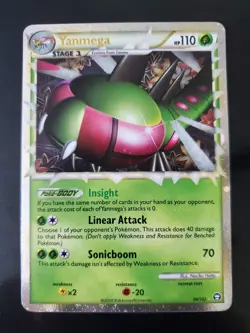Yanmega Prime 98/102 Holo Pokemon TCG Heartgold Soulsilver Triumphant Card NM - Image 1