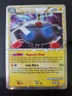 Magnezone Prime 96/102 Holo Pokemon TCG Heartgold Soulsilver Triumphant Card NM - Image 1