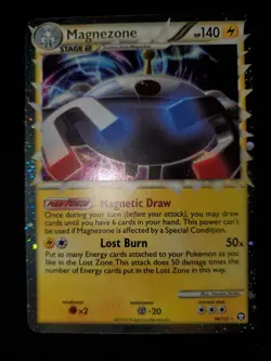 Magnezone Prime 96/102 Holo Pokemon TCG Heartgold Soulsilver Triumphant Card NM - Image 2