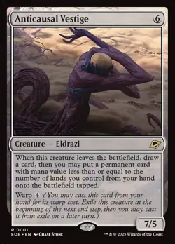 Anticausal Vestige- Edge of Eternities Foil MTG-NM - Image 1