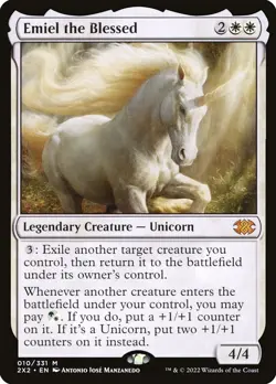 MTG - Emiel the Blessed - Double Masters 2022 - X1 - (LP) - - Image 1