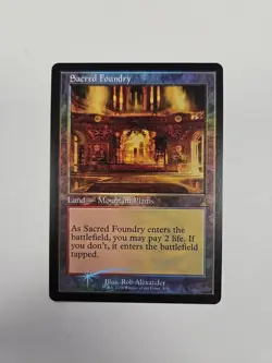 Sacred Foundry - Foil RVR NM MTG - Image 1