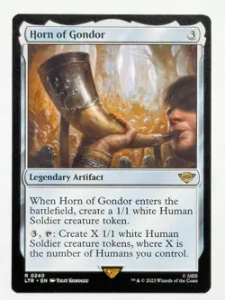 MTG Horn of Gondor 240 Lord of the Rings LTR Mint - Image 1