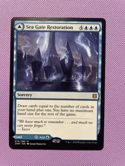 Sea Gate Restoration Zendikar Rising Regular #076/280 MTG - Image 1