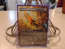 MTG Magic the Gathering BLB Sword of Fire and Ice Borderless Special Guests 0062 - Image 1