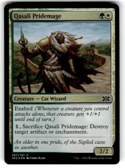 Qasali Pridemage Double Masters 2022 Foil MTG - Image 1