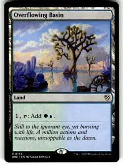 Overflowing Basin Commander: Aetherdrift Regular MTG - Image 1