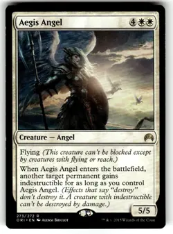 Aegis Angel Magic Origins Regular MTG - Image 1