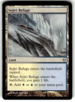 Sejiri Refuge Zendikar Regular MTG - Image 1