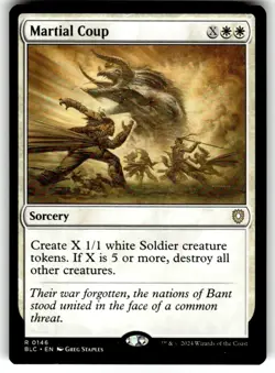 Martial Coup Commander: Bloomburrow Regular MTG - Image 1