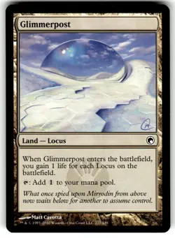 MTG Glimmerpost Scars of Mirrodin Regular - Image 1