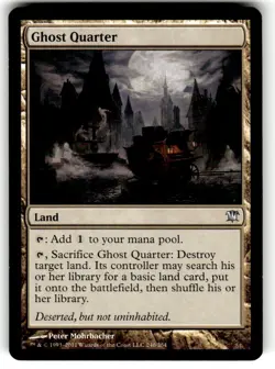 Ghost Quarter Innistrad Regular MTG NM - Image 1
