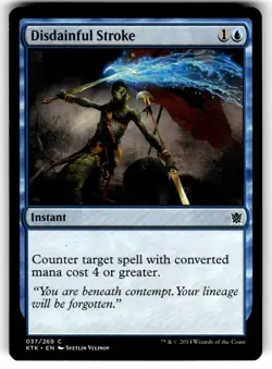 Disdainful Stroke Khans of Tarkir Regular MTG - Image 1