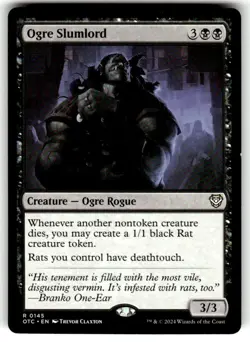 Ogre Slumlord Commander: Outlaws of Thunder Junction Regular MTG - Image 1