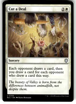 Cut a Deal Commander: Bloomburrow Regular MTG - Image 1