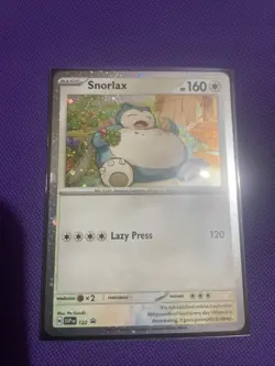 Snorlax Cosmos Holo SVP 122 Black Star Promo Pokemon Twilight Masquerade - Image 1