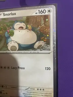 Snorlax Cosmos Holo SVP 122 Black Star Promo Pokemon Twilight Masquerade - Image 2