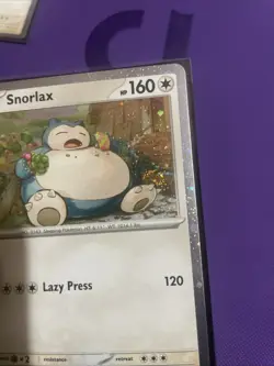 Snorlax Cosmos Holo SVP 122 Black Star Promo Pokemon Twilight Masquerade - Image 3