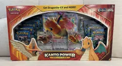 Pokemon TCG XY Evolutions Kanto Power Collection Box Dragonite EX Factory Sealed - Image 1