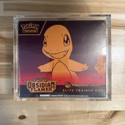 Pokemon Obsidian Flames Pokemon Center ETB - Factory Sealed W/ Acrylic Case 🔥 - Image 1