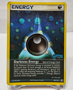 Darkness Energy 96/115 Reverse Holo Rare Ex Unseen Forces Pokemon 7529 - Image 1