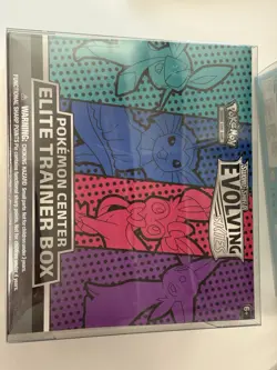 2021 Pokemon Evolving Skies Pokemon Center Sealed ETB Elite Trainer Box Espeon - Image 2