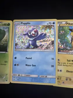 Set of 4 Pokemon McDonald’s Exclusive Popplio Treecko Pikachu & Electrike Holo - Image 2