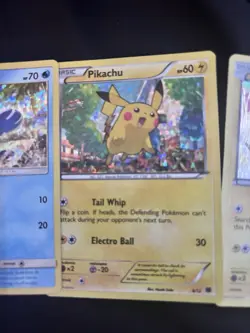 Set of 4 Pokemon McDonald’s Exclusive Popplio Treecko Pikachu & Electrike Holo - Image 4