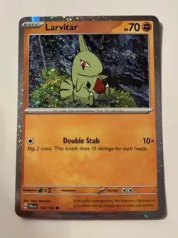 Tyranitar 135/193 Pupitar 111/193 Larvitar 110/193 Pokemon Cosmos Holo Full Set - Image 3