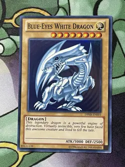 Blue-Eyes White Dragon DPKB-EN001 Duelist Pack Kaiba NM Yugioh Yu Gi Oh Super - Image 1