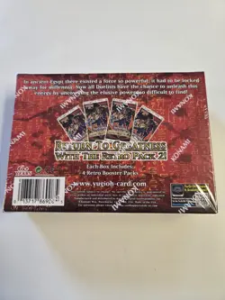 Retro Pack 2 Yugioh Mini Box SEALED 2025 Reprint Set RP02 Unlimited Edition Mint - Image 2