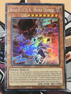Yugioh Noh-P.U.N.K. Ogre Dance GRCR-EN006 Collector's Rare 1st Edition NM - Image 1