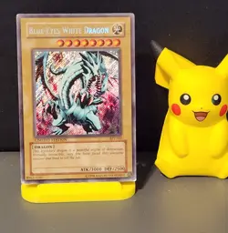 Yugioh - Blue-Eyes White Dragon BPT-003 Secret Rare Promo - Image 1