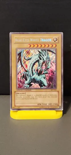 Yugioh - Blue-Eyes White Dragon BPT-003 Secret Rare Promo - Image 2