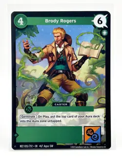MetaZoo Brody Rogers Full Holo Card MZ2 035/212 Torrential Tides 2025 - Image 1