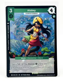 MetaZoo Atabey (Terraformer) Full Holo Card MZ2 041/212 Torrential Tides 2025 - Image 1