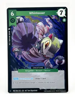 MetaZoo Whintosser Full Holo Card MZ2 051/212 Torrential Tides 2025 - Image 1