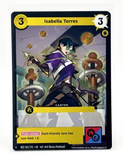MetaZoo Isabella Torres Full Holo Card MZ2 103/212 Torrential Tides 2025 - Image 1