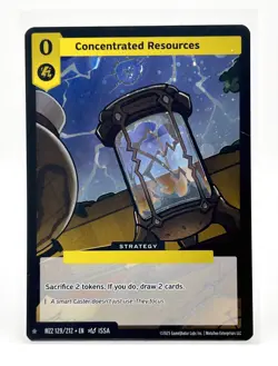 MetaZoo Concentrated Resources Full Holo Card MZ2 129/212 Torrential Tides 2025 - Image 1