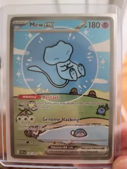 Pokemon TCG Bubble Mew EX Paldean Fates 232/091 Special Illustration Rare Card - Image 2