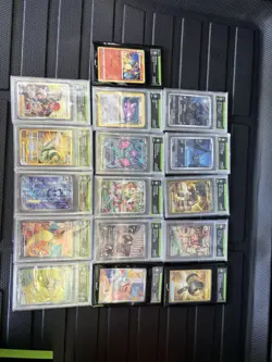 Graded Pokemon Card Collection (16 Cards) (degree Grading) - Image 1