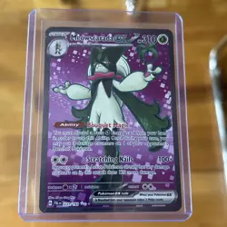 Meowscarada ex 231/193 Double Rare Holo Pokemon Card NM Paldea Evolved - Image 1