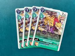 Mihiramon BT13-053 Playset Versus Royal Knights Digimon Card Game x4 - Image 1