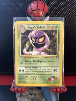 Pokemon TCG Koga's Arbok Gym Challenge Rare Card 25/132 - Image 1